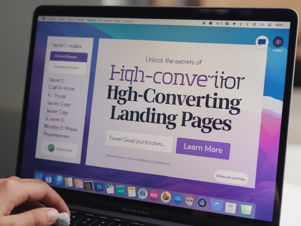 Les secrets cachés des landing pages qui transforment les visiteurs en clients